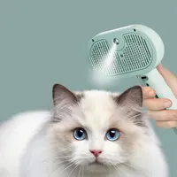 3 in 1 Cat Steam Brush Pet Spray Hair Removal Comb Cat Hair Brush Dog Brush for Shedding & Grooming for Cats Dogs Small Animals 3