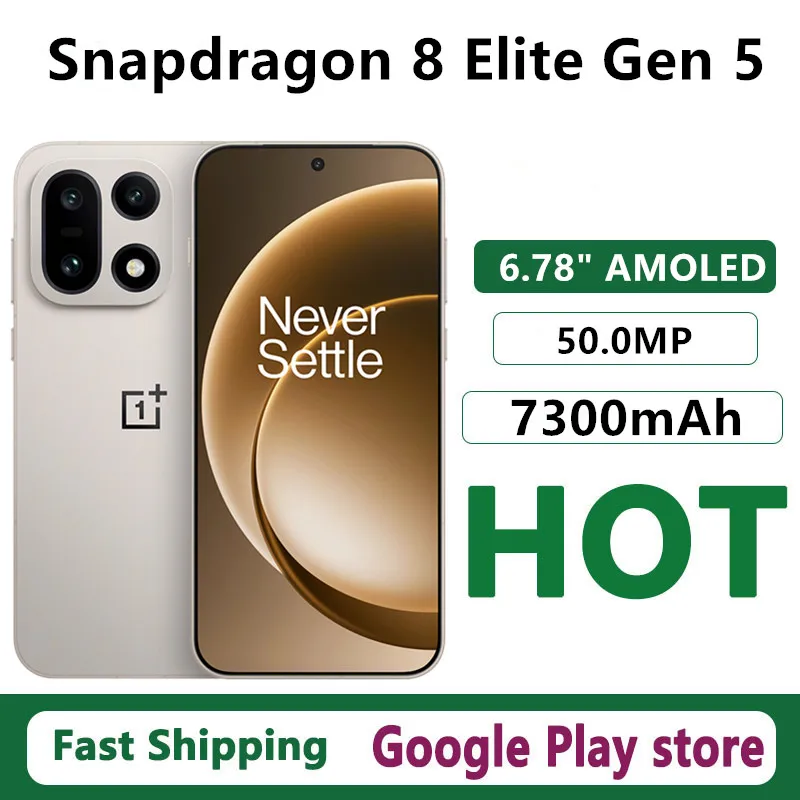 Global Rom Oneplus 15 Mobile Phone Snapdragon 8 Elite Gen 5 OTA