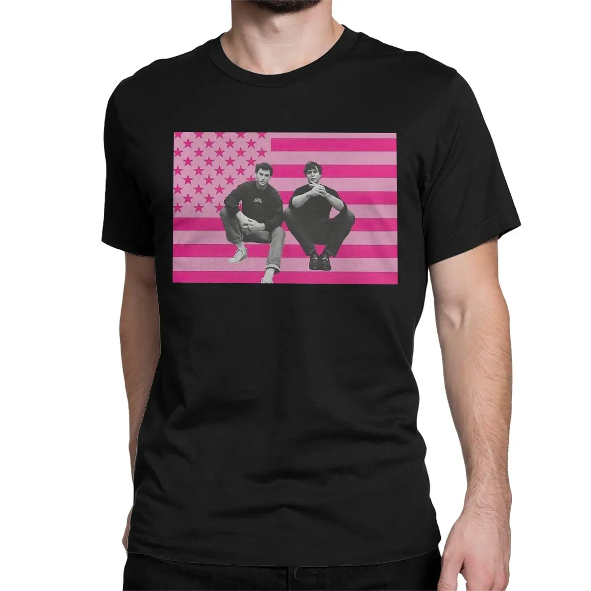 thumbnail image 1 of Camiseta de algodón puro para hombre y mujer de Nicholas Alexander Chavez Menéndez, divertida camiseta de manga corta con cuello redondo, camisetas de verano, 1 of 7