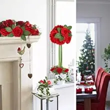 25 Stück Künstliche Blumen Königsblaue Rosen Realistisch Aussehend für DIY Hochzeitssträuße Tischdekoration Arrangements Party Heim-Dekorationen – Detail 8