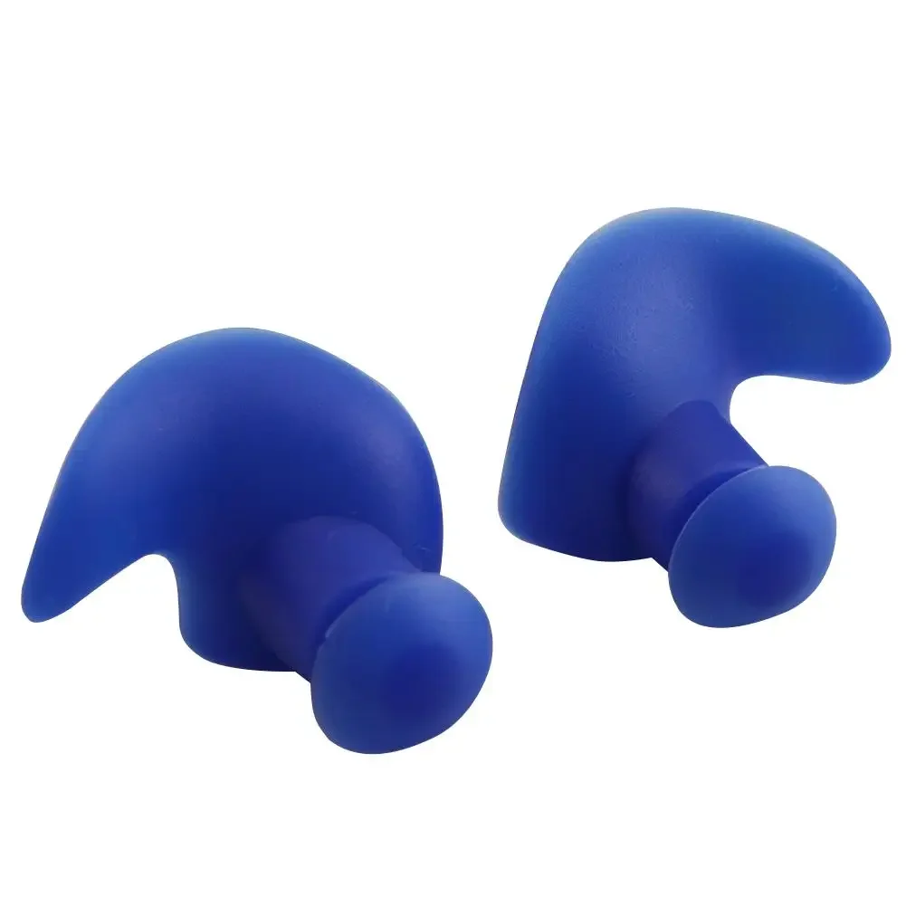 1 Pair Waterproof Soft Earplugs Silicone Portable Ear Plugs Swimming Accessories Durable Earplugs Classic Delicate Texture 4