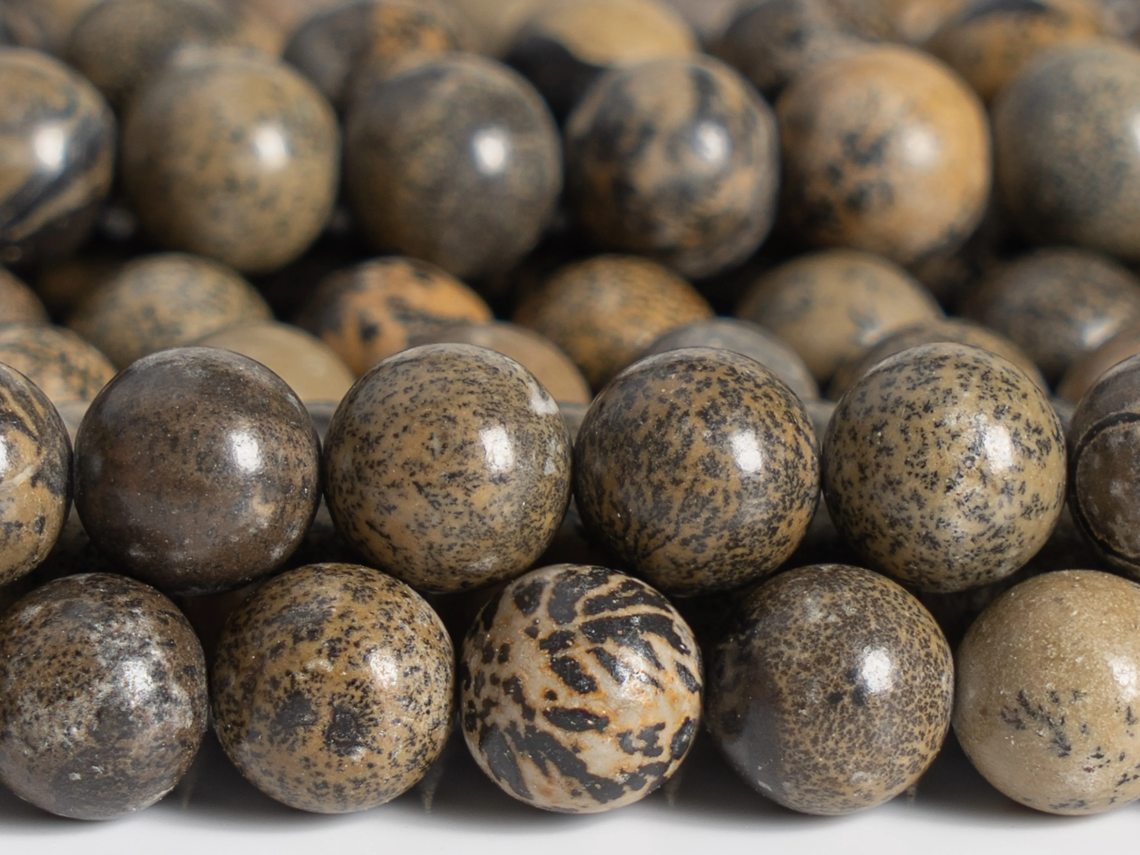 

Natural stone Dandelion Jasper Beads Grade AAA Gemstone Loose Beads Round shape Size Options 4/6/8/10/12mm for Jewelry Making