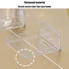 Small Security Camera Wall Mounting Bracket Punch Free Acrylic Storage Rack Versatile Waterproof for Speakers Plants Books Toys 1