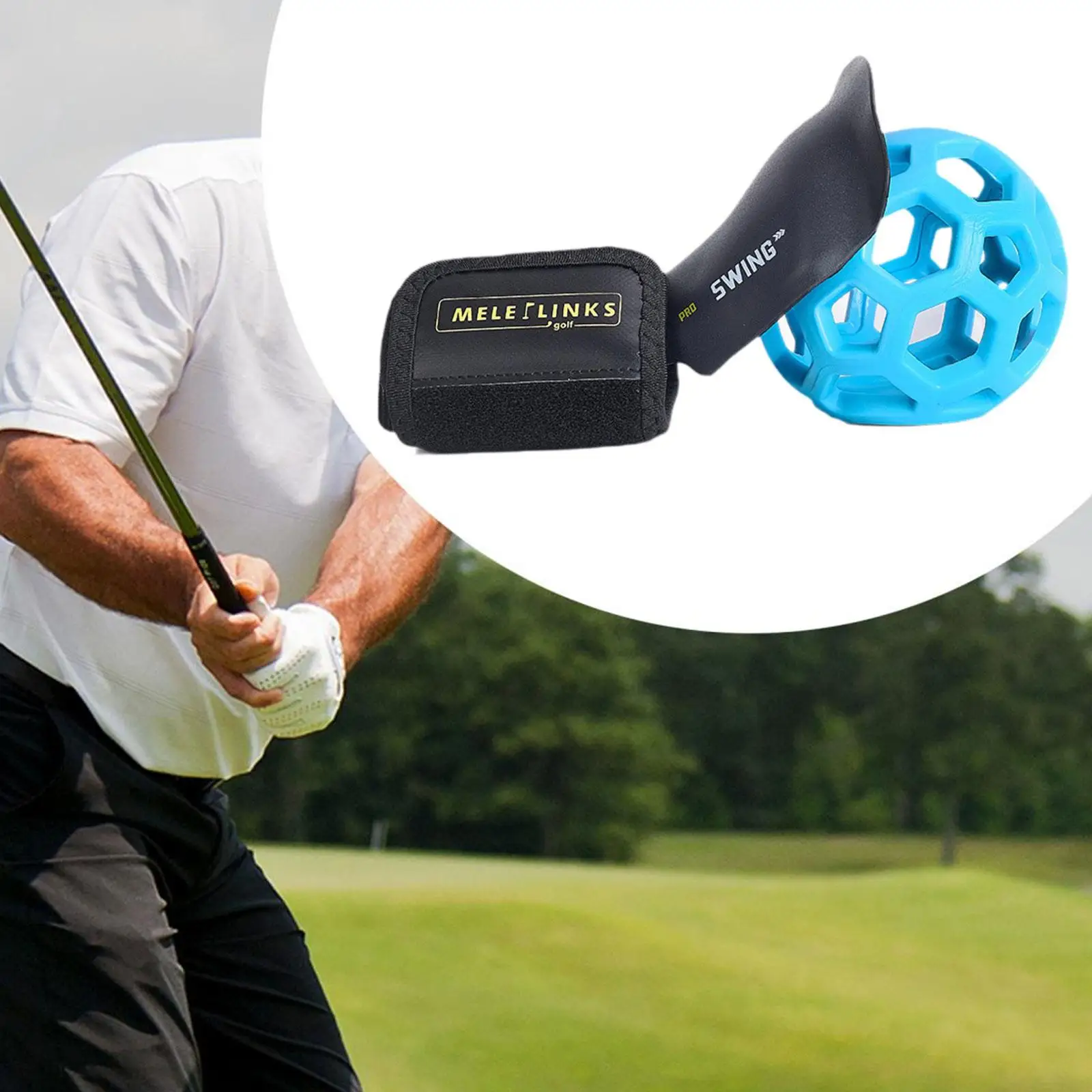 Golf Trainer Ball Kit , Golf Swing Training Aid Set, Golf Wrist Trainer for Outdoor