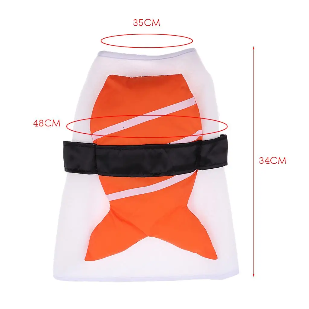 Lovely Dog Pet Halloween, Party Costumes Japan Sushi Apparel Outfit