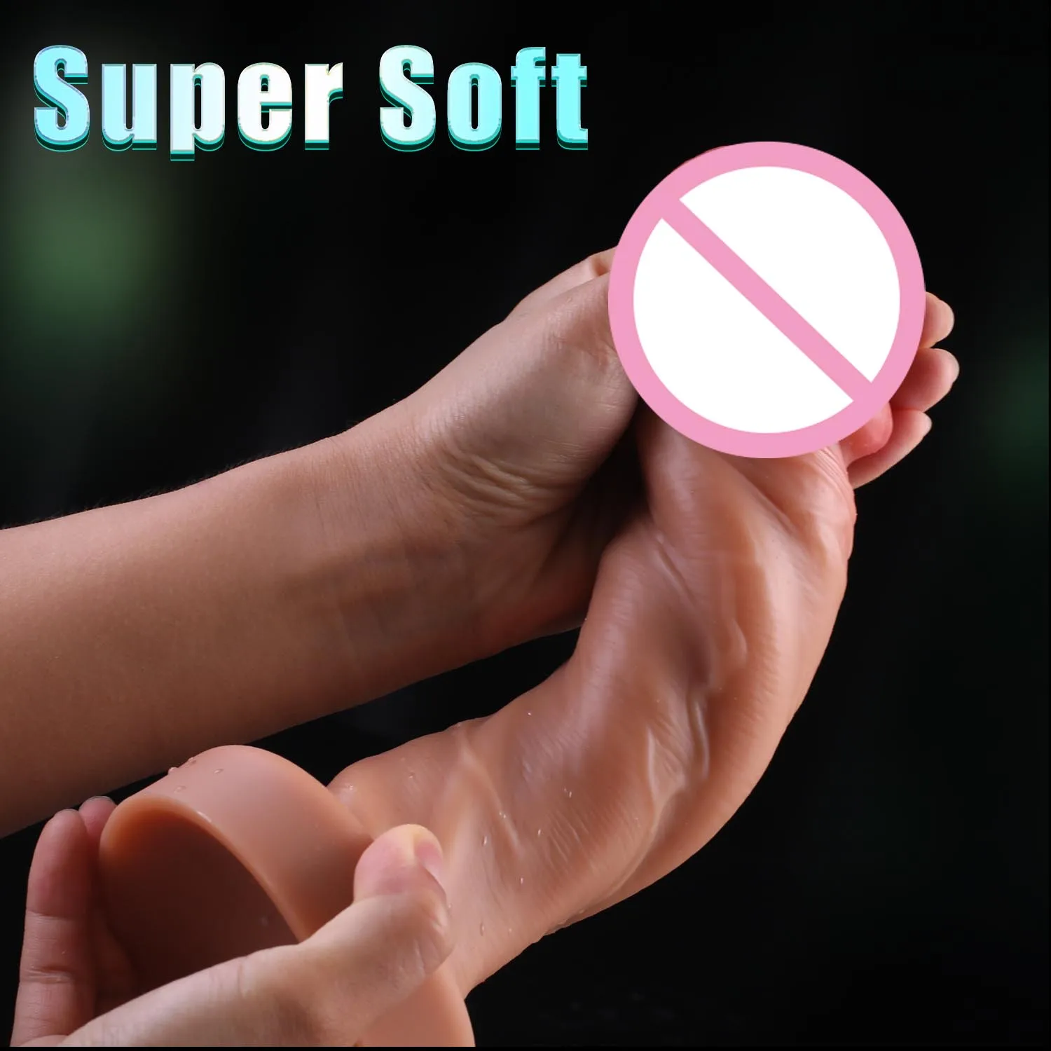 Big Glans Dildo Realistic Penis Soft Silicone Vagina Orgasm Anal With Huge Suction Cup Adults Toys Sex Toys For Women Man 18+ sex toys