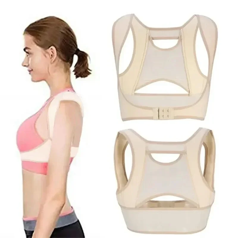 Description Picture 2 of itemPosture Corrector Adjustable Back Fracture Support Men/Women Back Clavicle Spine Shoulder Correction Brace Belt Strap S-XL