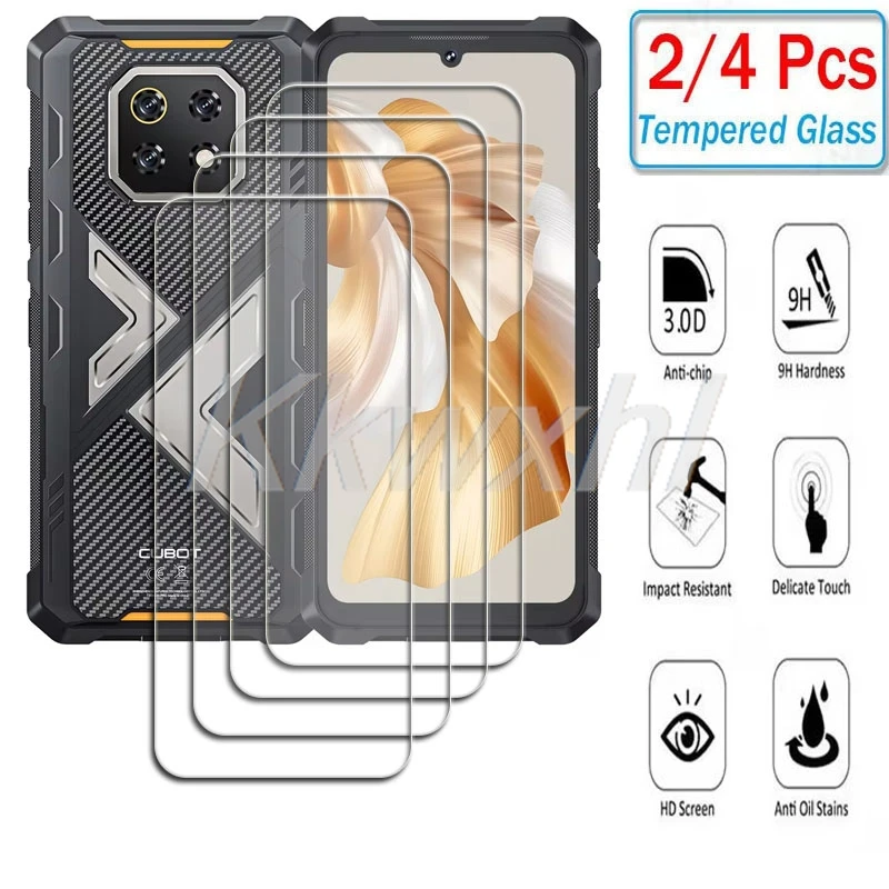 Premium Tempered Glass Screen Protector for 6.75 Display - 2-4 PCS Set
