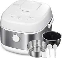 Rice Cooker Induction Heating, with Low Carb Rice Cooker Steamer 5.5 Cups Uncooked -8 Cooking Fun 1