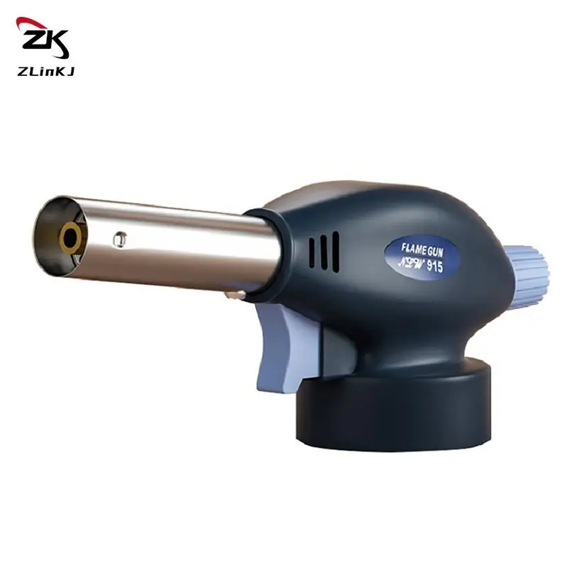 Butane Gas Burner 1Pcs Torch 915 Butane Burner Welding Gas Torch Outdoor Picnic BBQ Brazing Gas Soldering Heat Gun Part Camping Equipment