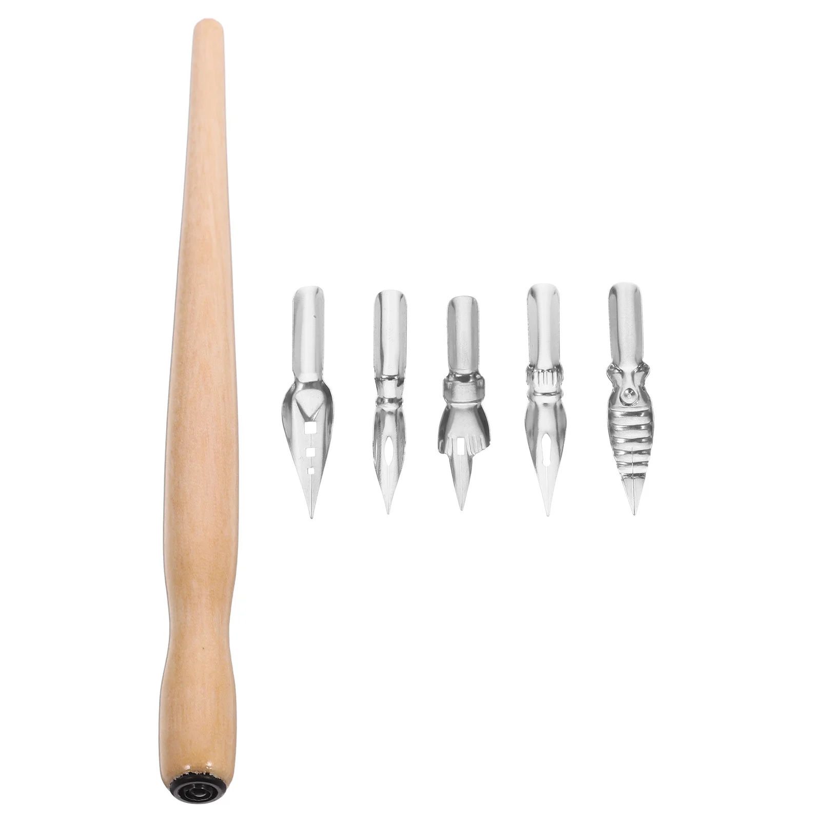 

Ручка для каллиграфии, практичная декоративная наконечник для подписей, 1 набор