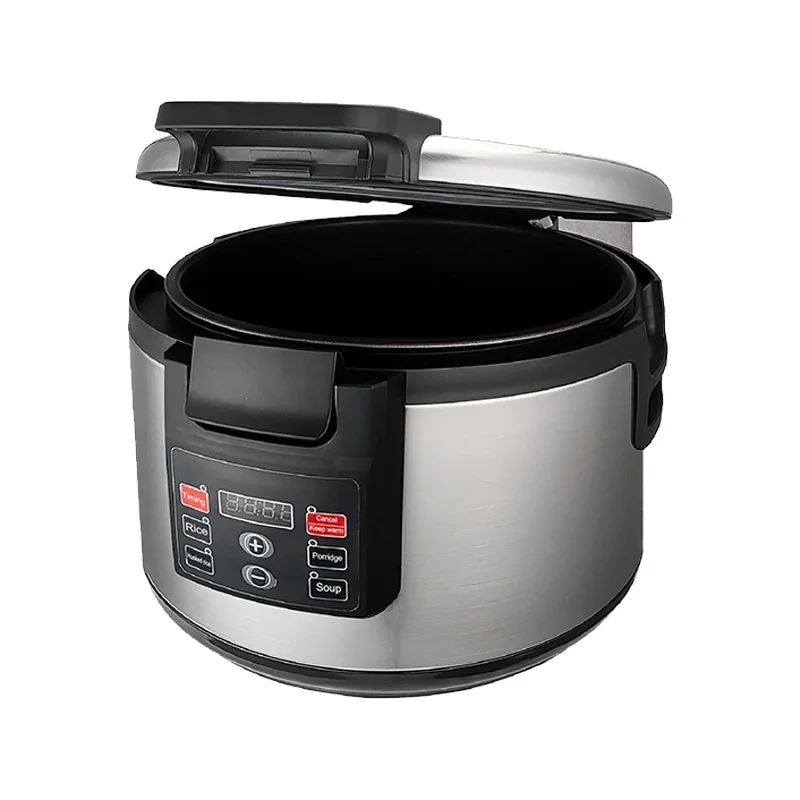 Hot Sale Multiple Functions Stainless Steel Slow Cooker Non-Stick Coating Inner Pot 15L 16L Large Capacity Rice Cooker 10 Kg