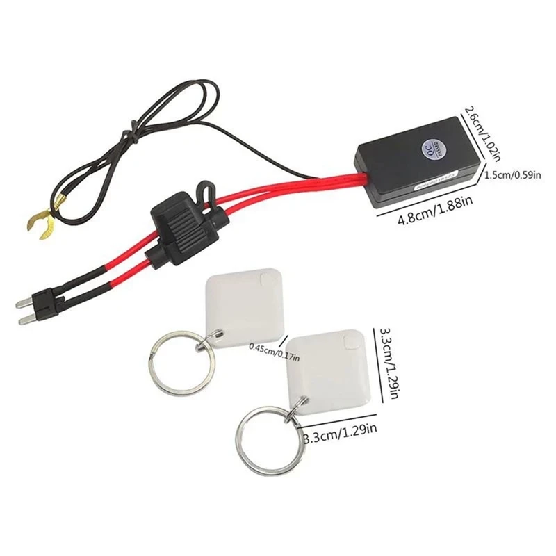 Car Wireless Anti-Theft Motorcycle Lock System With Cut Tools Alarm Ca K0B8 Circuit Immobilizer Easy Install