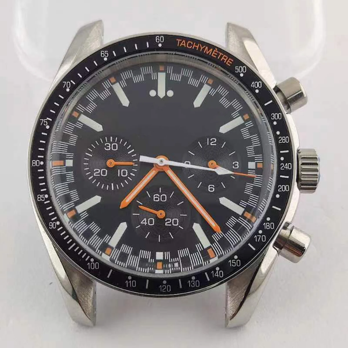 Custom Logo Watch Vk63 Case Nh35 Custodie Nh36 Dial Japan Quartz Chronograph Watch Vk63 Movement Nh36 Case Electronic Multifunzione