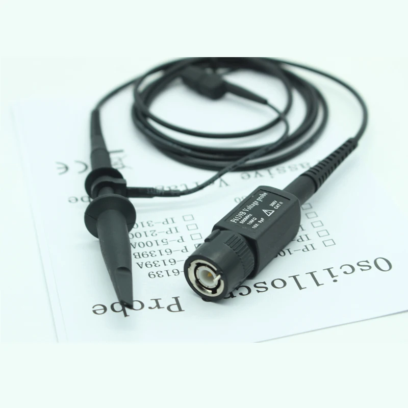 

6139B DC-500Mhz 10X Attenuation Auto-ID Oscilloscope Probe Scope Clip Diagnostic Test Accessories