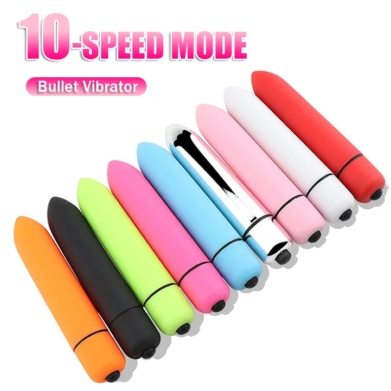 10 Climax Speed Modes Vibrators For Women Sexy Toys Mini Bullet Vibrator Female Dildo Clitoris Stimulator Sex Adults 18 |