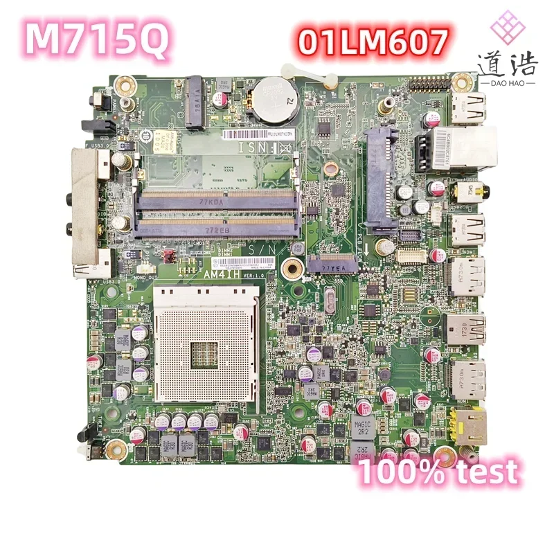 AM4IH For Lenovo ThinkCentre M715Q Motherboard 01LM607 AM4 DDR4 Mainboard 100% Tested Fully Work 4 AM4IH For Lenovo ThinkCentre M715Q Motherboard 01LM607 AM4 DDR4 Mainboard 100% Tested Fully Work - Image 2