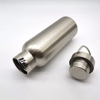 Double Wall Stainles Steel Water Bottle Thermos Bottle Keep Hot and Cold Insulated Vacuum Flask for Sport 4