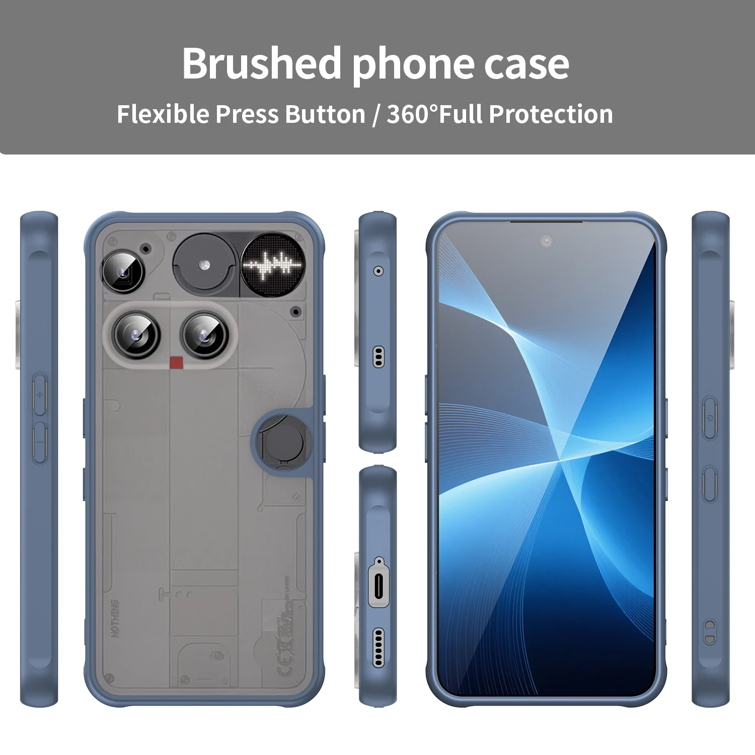 Shockproof Anti-Dust Protective Case with Fall Protection