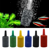 2/5/10pcs Aquarium Cylinder Shape Air Stone Mineral Bubbles Release Fish Tank Punp Airstone Aeration Aerator Accessories 1