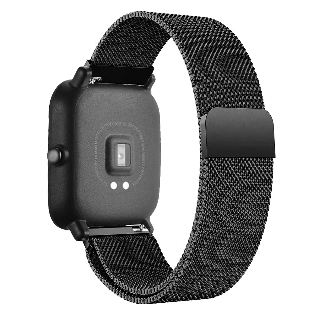 Amazfit GTS 4, 2, 2e, GTS2 Mini, 3, GTR 4, 3, 2, 47mm, 20mm, 22mm, ݼ ޽ Ʈġ , Amazfit Bip 5 Ʈ