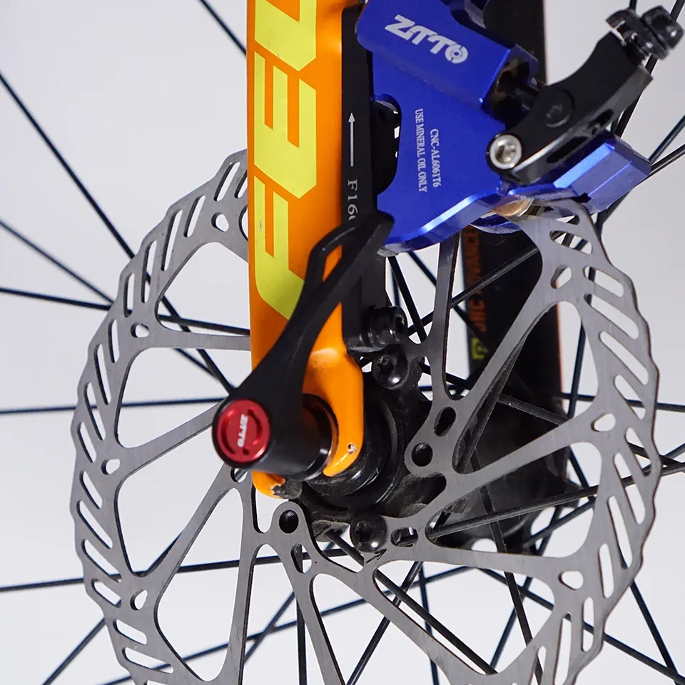 Arbre de baril de moyeu avant de vélo en alliage d'aluminium - ALOMEJOR