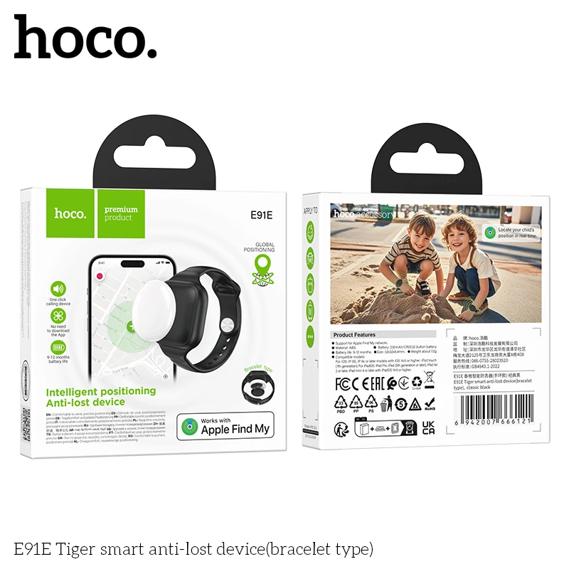 HOCO E91E Smart Tracker with Apple Find My