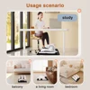 Ellipse Leg Exerciser Machine Mat Seated Foot Pedal Exerciser Mat Protects The Floor Non-Slip Workout Mat for Exercise Equipment 3