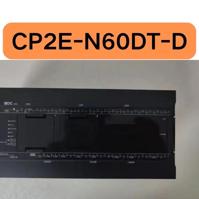 

The second-hand CP2E-N60DT-D PLC controller tested OK and its function is intact