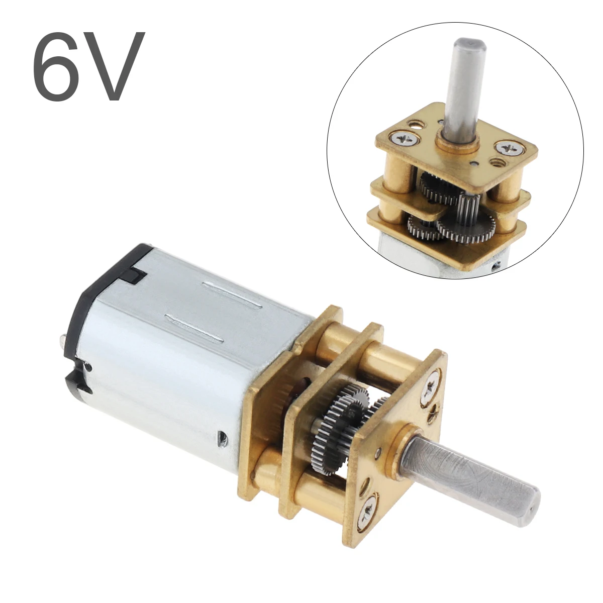 N20 Dc Motors 6V Mini Micro Metal Gear Motor Gear Wheel Motori Dc 30/50/60/100/300/500/1500Rpm Motoriduttore Ruota Dentata