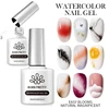 BORN PRETTY 10ml Clear Bloom Gel Polish UV LED Soak Off Nail Art Polish for Spreading Effect Marble Nail Polish Gel Painting 1