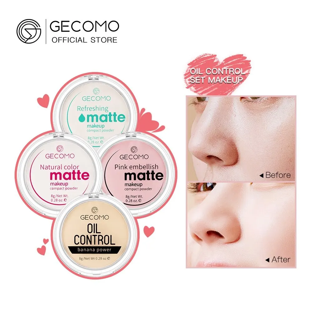 Compact Setting Powder 12H Long Last Oil Control Silky Matt Translucent For All Skin Tones