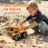 VEVOR RC Car Children Toys Remote Control Dump Truck Toys 9-Channel with Batteries for Toddlers Boys Electric Car Kids Toys Gift 6