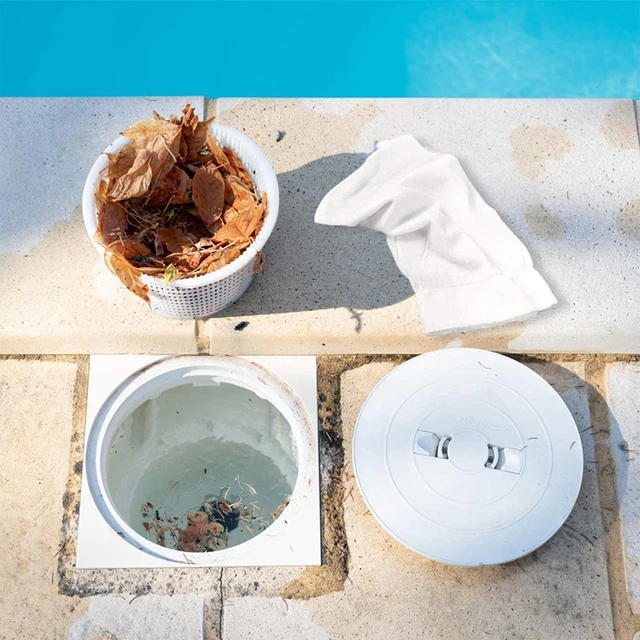 10/5Db Készlet Szűrő Tároló Medence Skimmer Zokni Nejlon Úszómedence Kosarakhoz Skimmerek Fehér Nélkül - Image 3