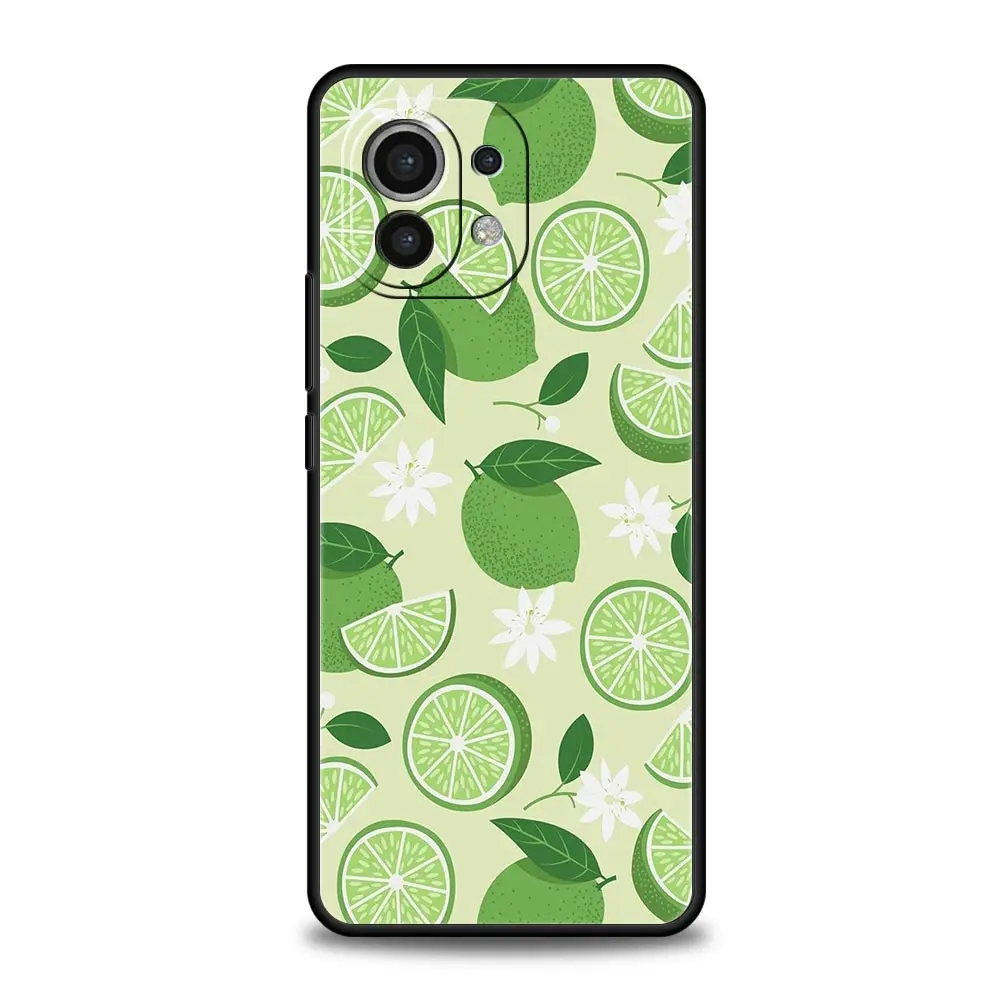 Soft TPU Lemon Fruit Phone Case Cover