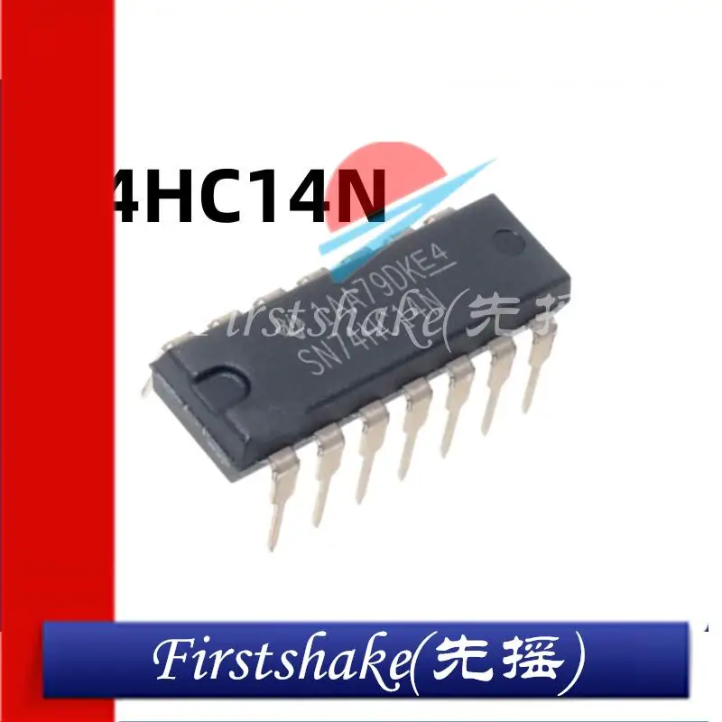 

10Pcs Original Authentic SN74HC14N Logic Chip Six Schmidt Trigger Non-gate DIP-14