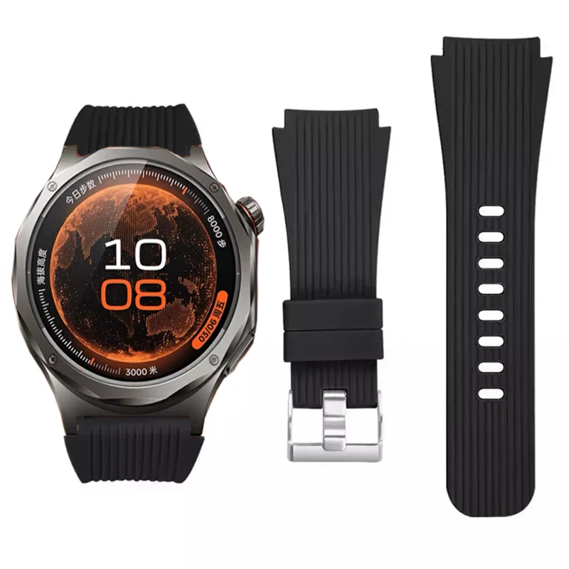Silicone Strap - Soft & Comfortable Replacement Fashion Wristband