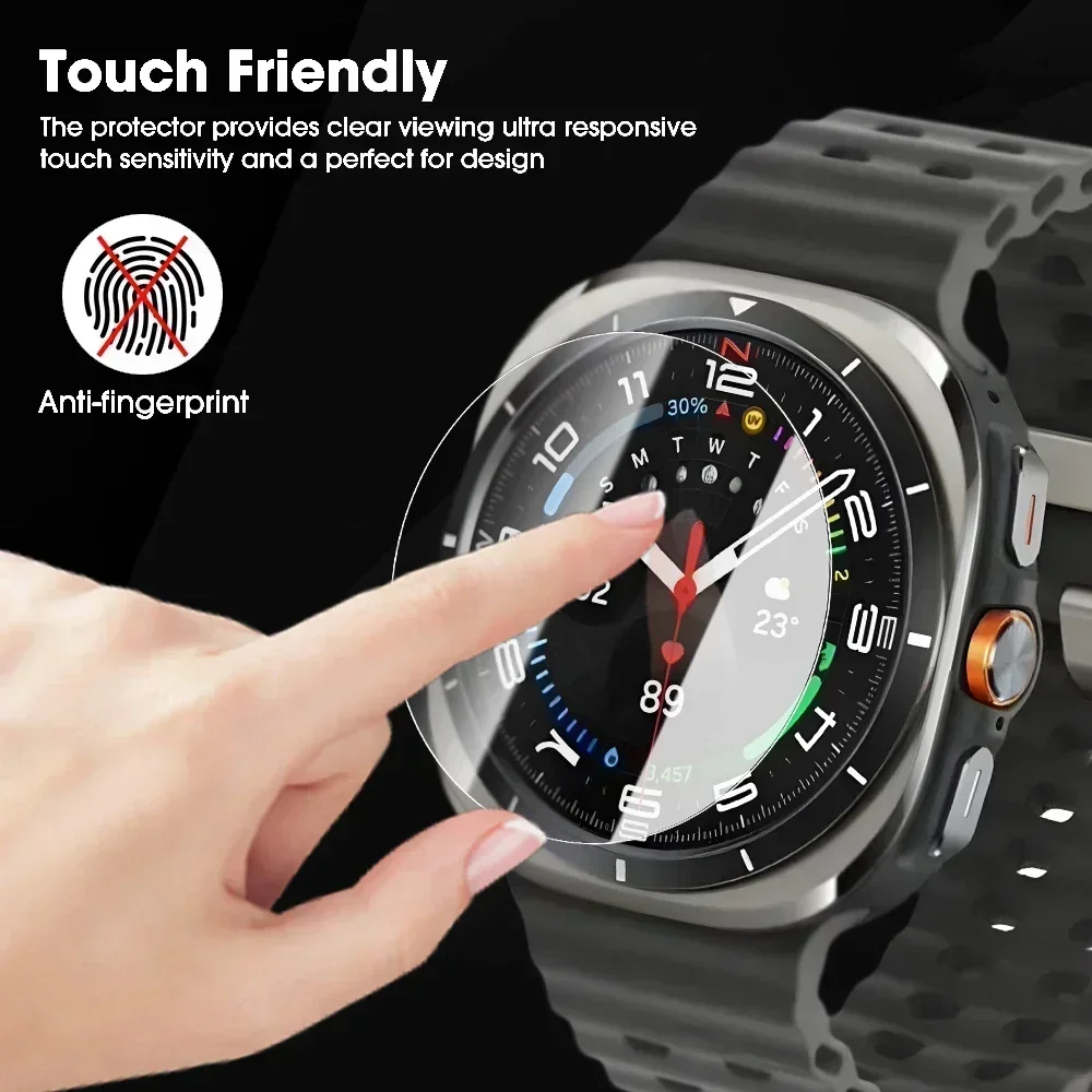 Tempered Glass Protective Films 9H Hardness Tempered Screen Protectors For Samsung Galaxy Watch 8 7 40/44/47mm screen protectors,watch screen protector,watch screen protector case,watch protector case