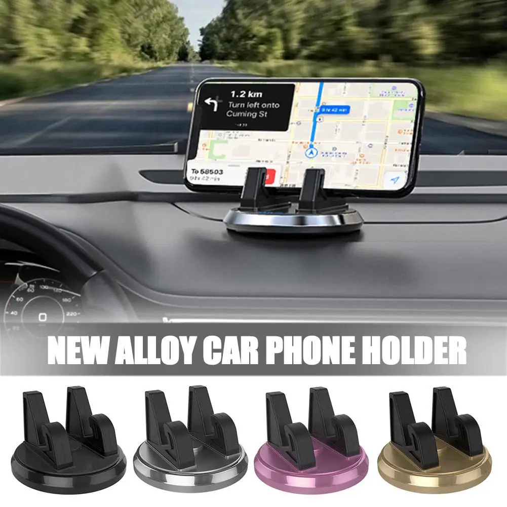 360 Degree Car Phone Holder Mat Pad Dashboard Anti Slip Stand For Phone GPS Bracket For IPhone 