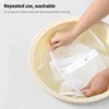 1/3/5pc Clothes Dust Cover Bag With Zipper Coat Plastic Hanging Storage Bag Household Space Saving Storage Organization For Home 6