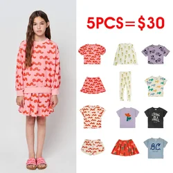 Clearance 2023 Wyn Summer Kids Clothes Girls Pants Skirts Baby Children's Short Sleeve T Shirts Skirts Clothings Top