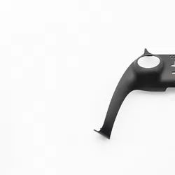 Decorative Trim Shell Matte Glossy Finish - Customizable DIY Controller Shell Replacement (Black Matte)