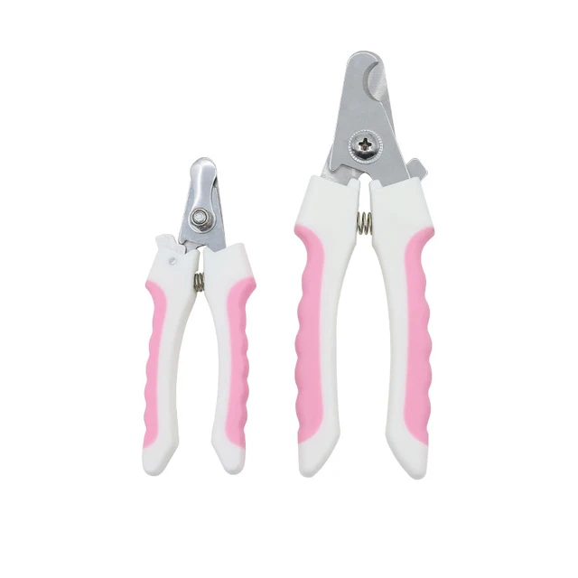 Pet Nail Clippers Pet Dog Cat Grooming Nail Scissors Stainless Steel Straight Handle Clippers Pet Supplies 2