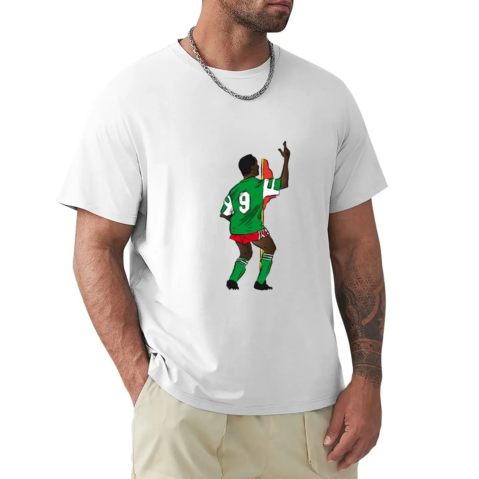 

Roger Mile T-Shirt korean fashion heavyweights mens vintage t shirts quick drying vintage clothes mens graphic t-shirts