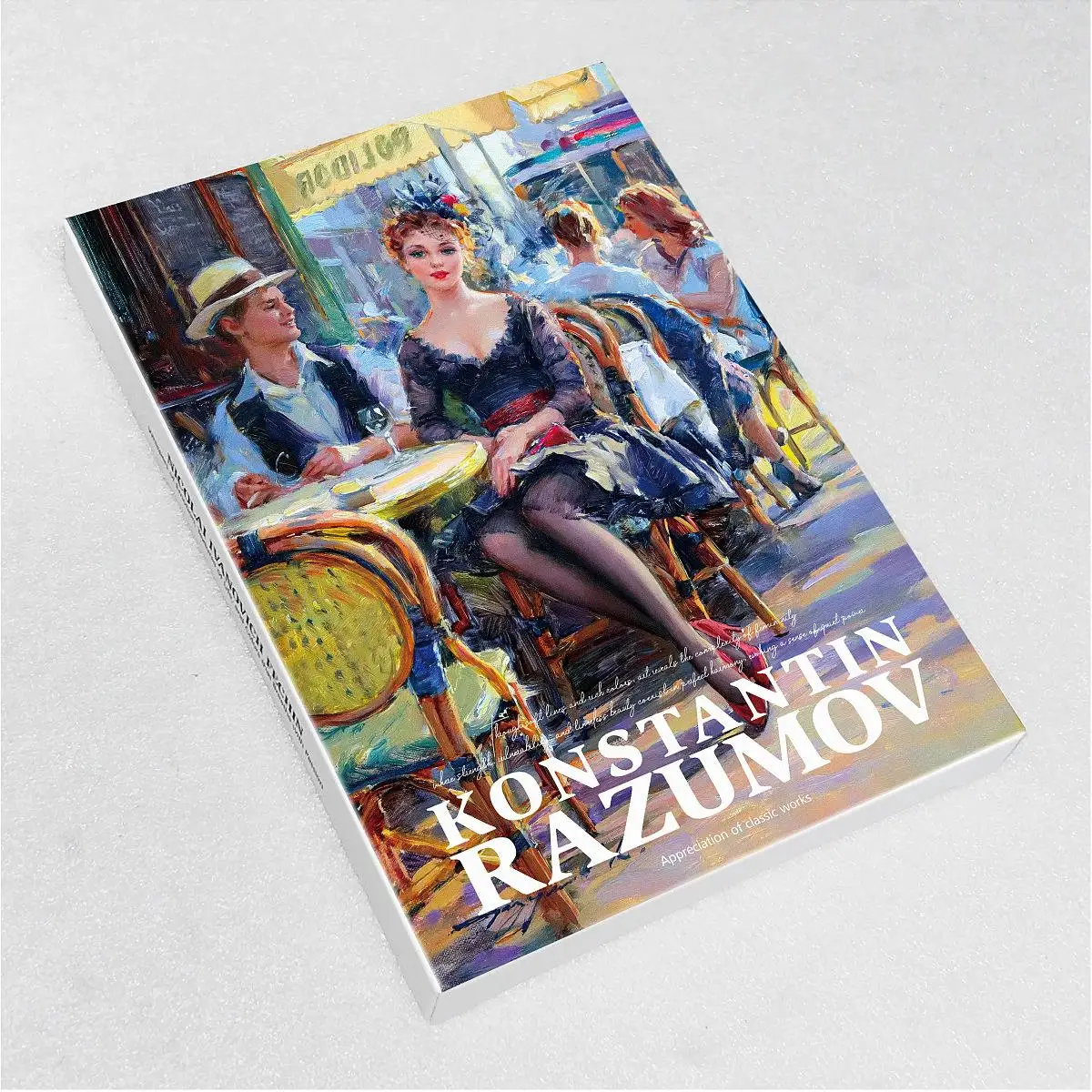 30Pcs Konstantin Razumov 걸작 엽서 홈 장식을위한 러시아 현실주의 스타일 아트 인사말 카드