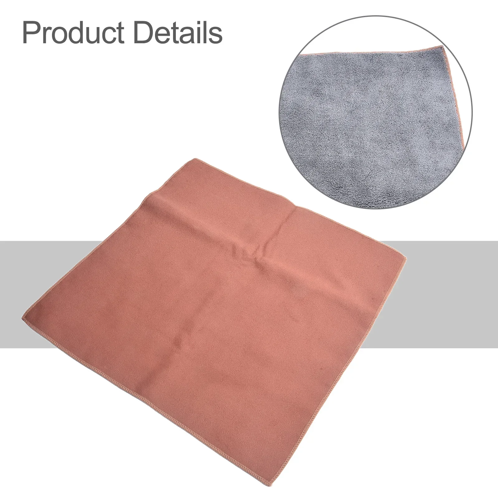 Microfiber Cloth Soft Double sided Microfiber Cloth for Effective Wiping and Polishing For Guitar Bass Violin Piano Cleaning Tool
