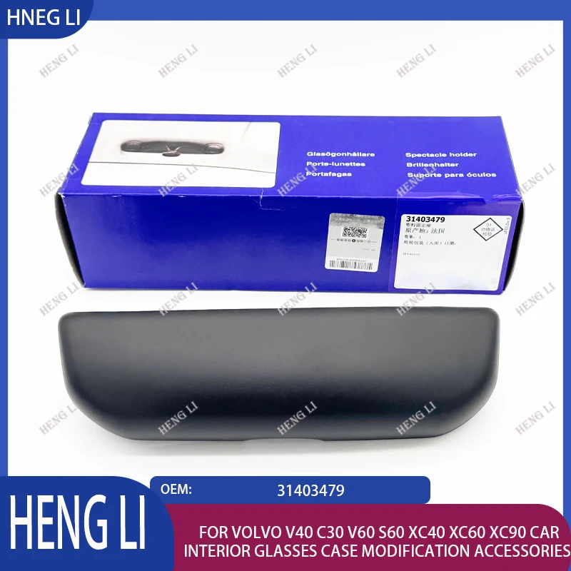Original 31403479 Volvo V40 C30 V60 S60 XC40 XC60 XC90 car interior glasses case modification accessories