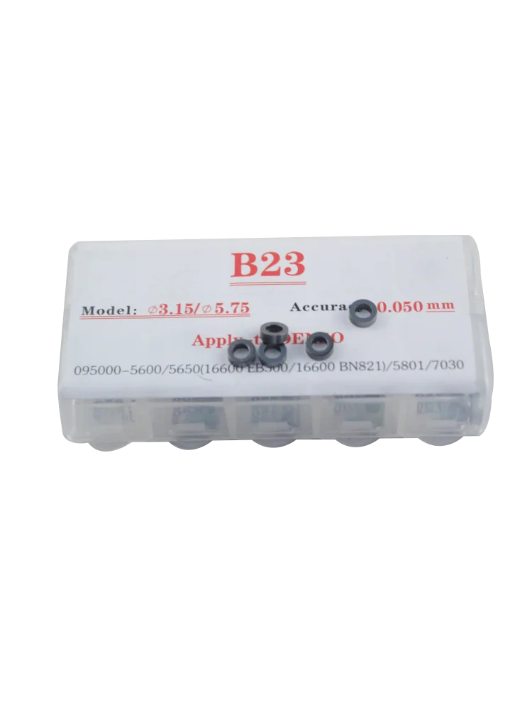 

Common Rail Iift Adjusting Shims 50 pieces and Auto Diesel Engine Common Rail Injector Gasket B23 （Custom size1.52mm ~1.58mm）