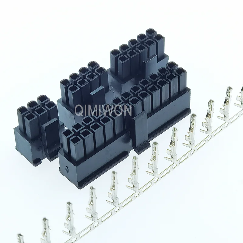 Molex MX3.0 3.0mm 3mm Automotive Wiring Harness Connector Male 2-24 Pin For PC/Computer Graphics Card PCI-E Power 10sets