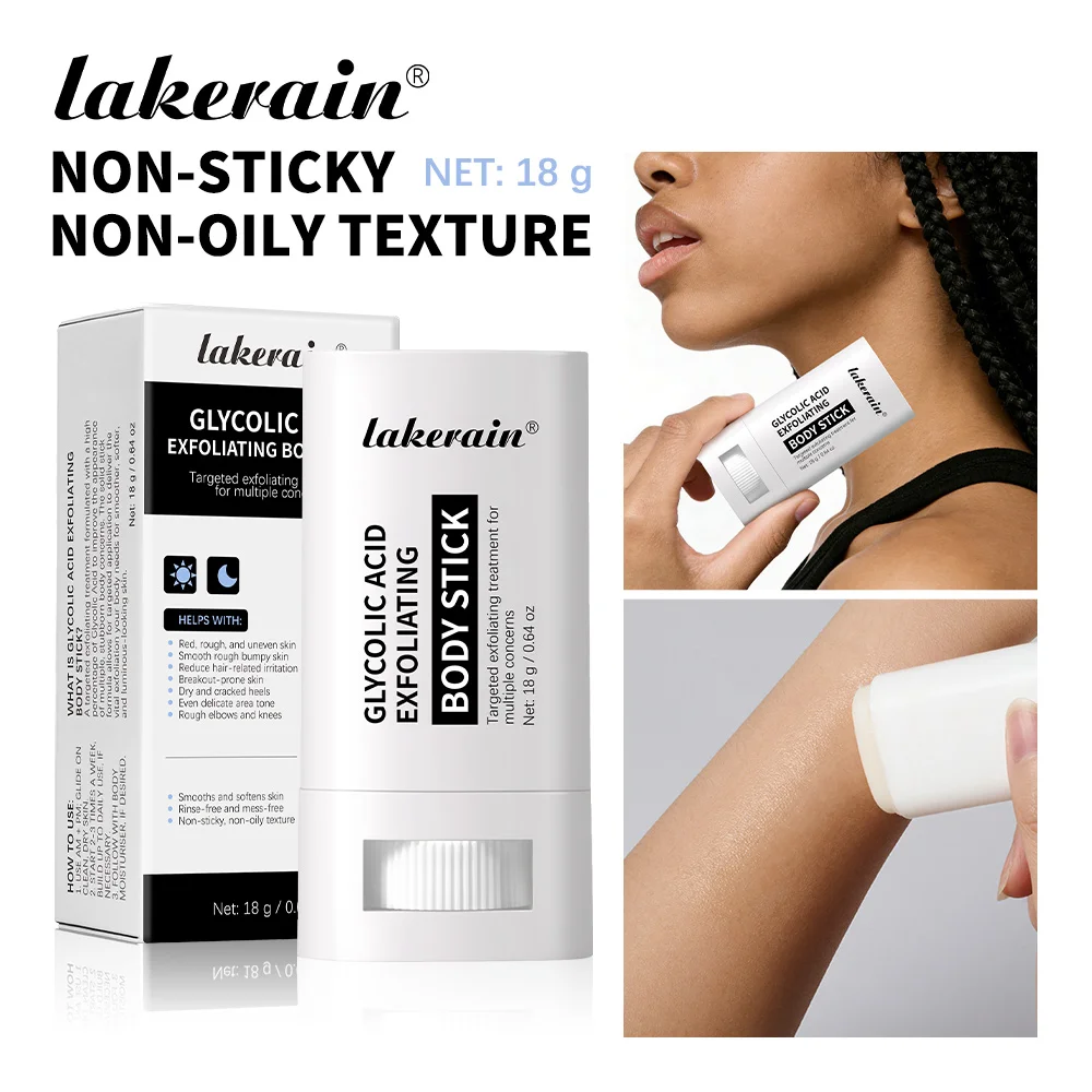 Glycolic Acid Exfoliating Body Stick for Smooth, Soft Skin with Deep Hydration